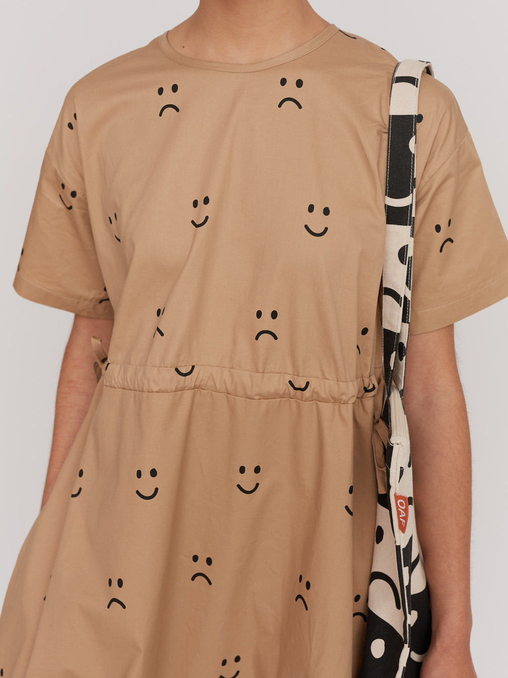 Happy Sad Beige Dress