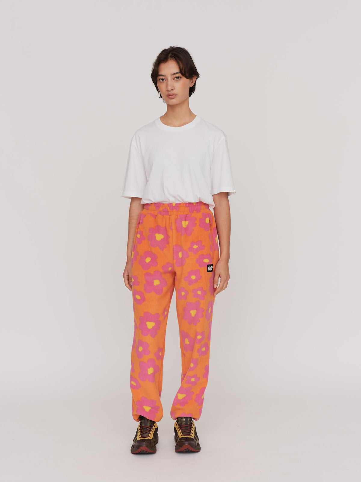 Flower Fleece Pants