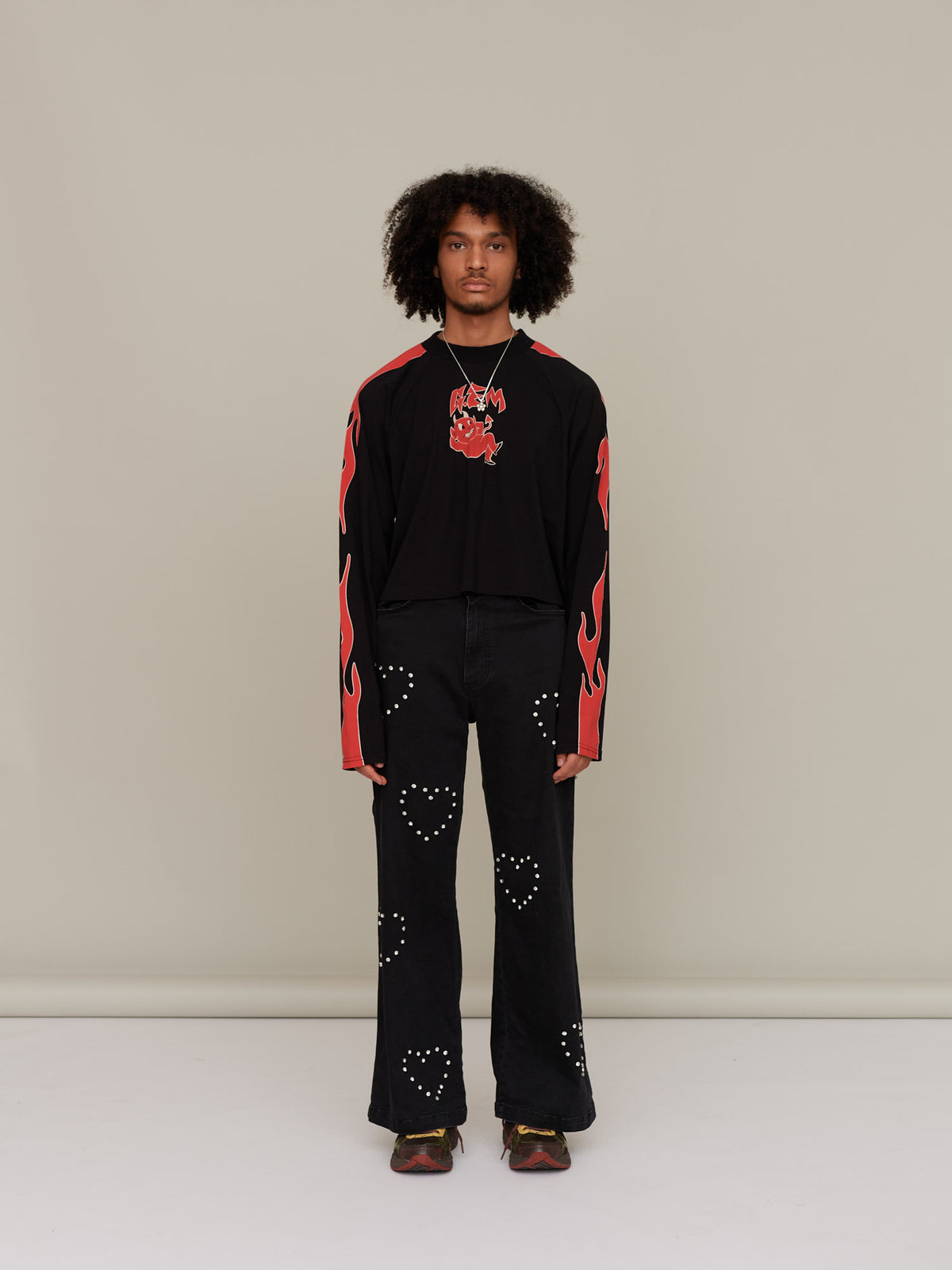 G.E.M Cross My Heart Wide Leg Jeans