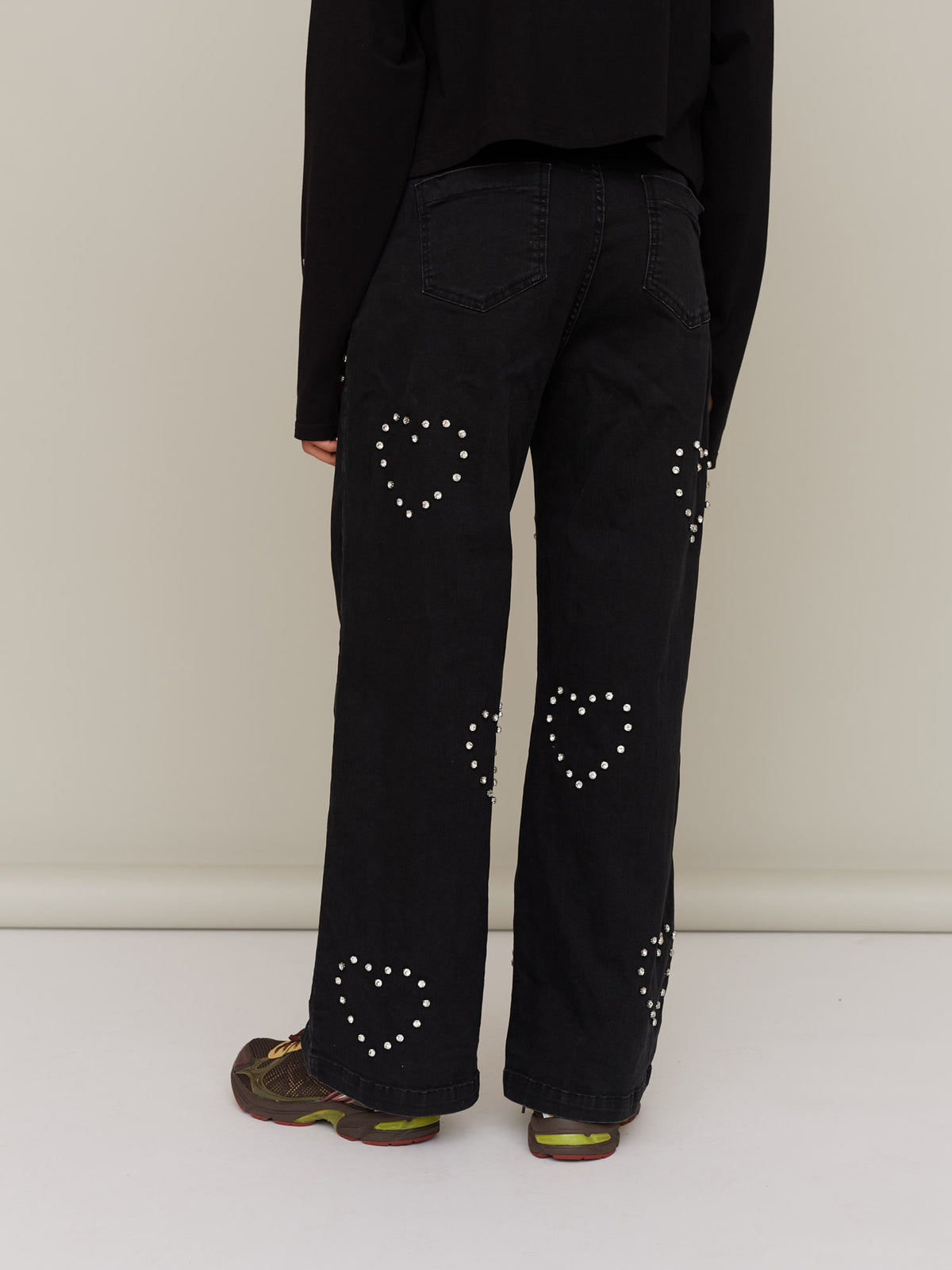 G.E.M Cross My Heart Wide Leg Jeans