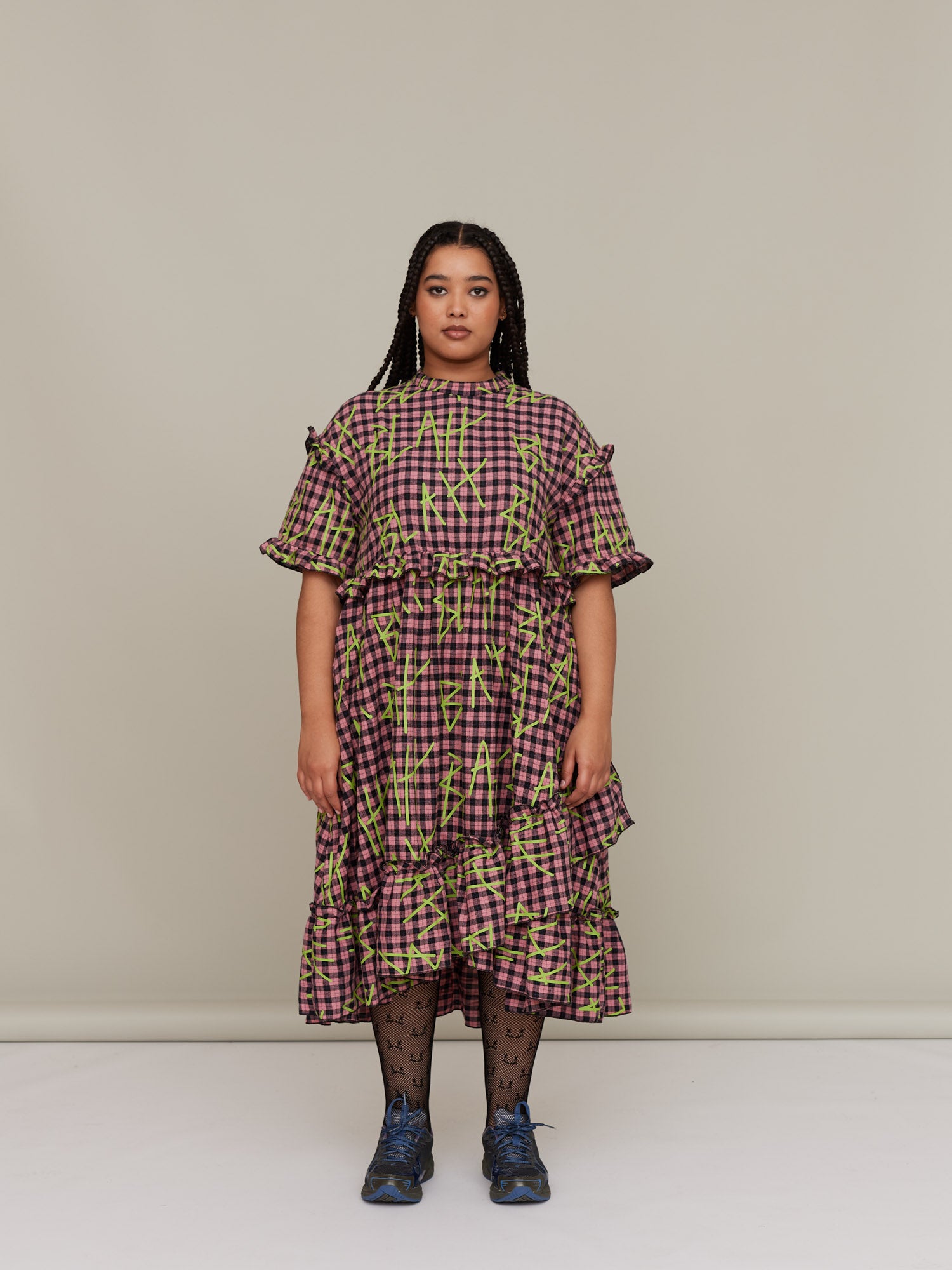 G.E.M Acid Lime Party Dress Lazy Oaf G.E.M Acid Lime Party Dress Lazy Oaf