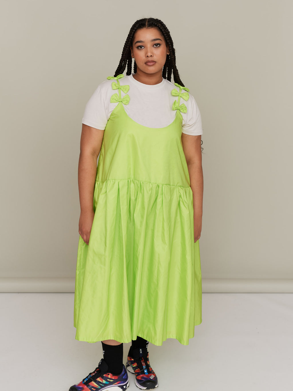 G.E.M Acid Lime Party Dress Lazy Oaf G.E.M Acid Lime Party Dress Lazy Oaf