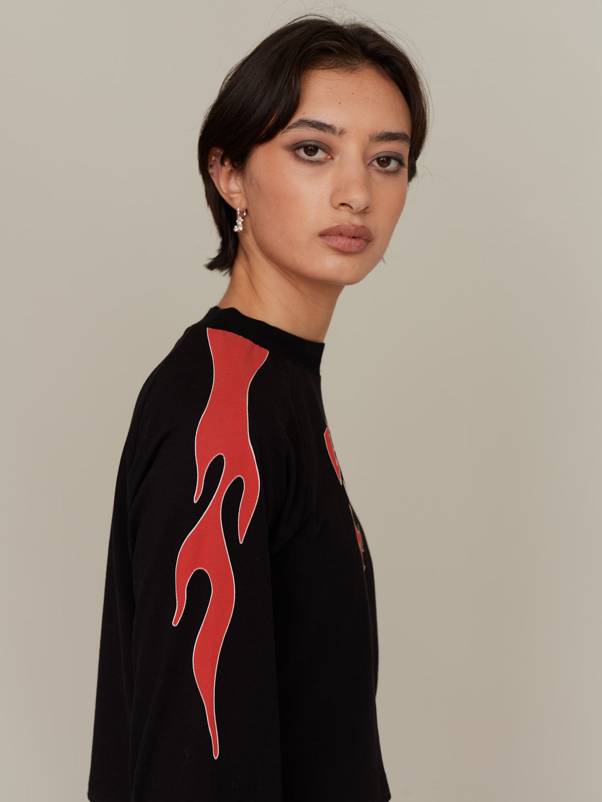 G.E.M Flaming Long Sleeve Tee