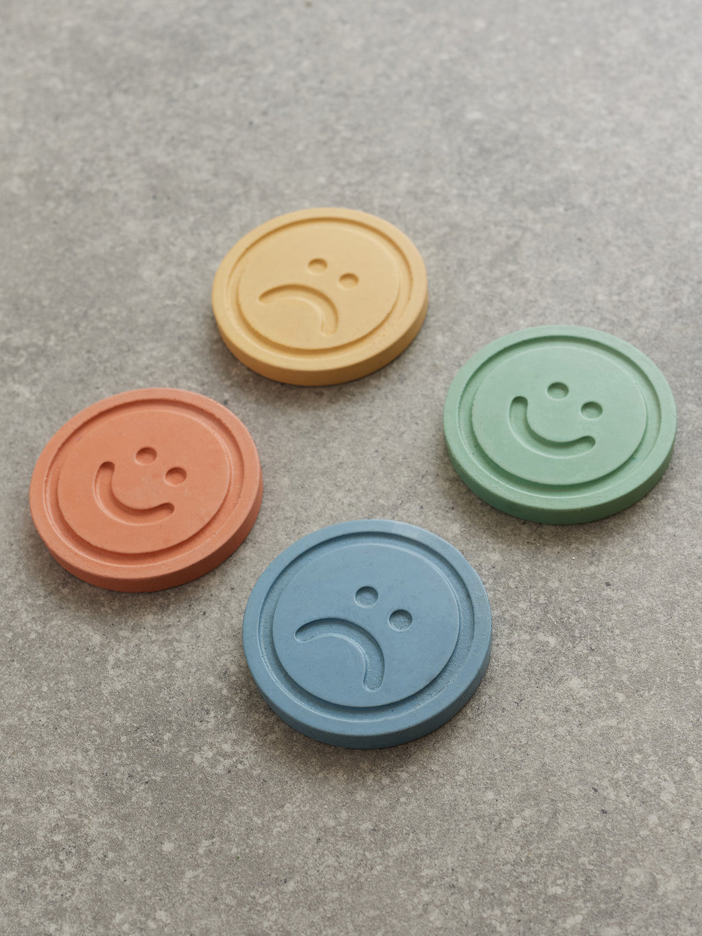 Lazy Oaf x Smith & Goat Happy Sad Coaster Pack