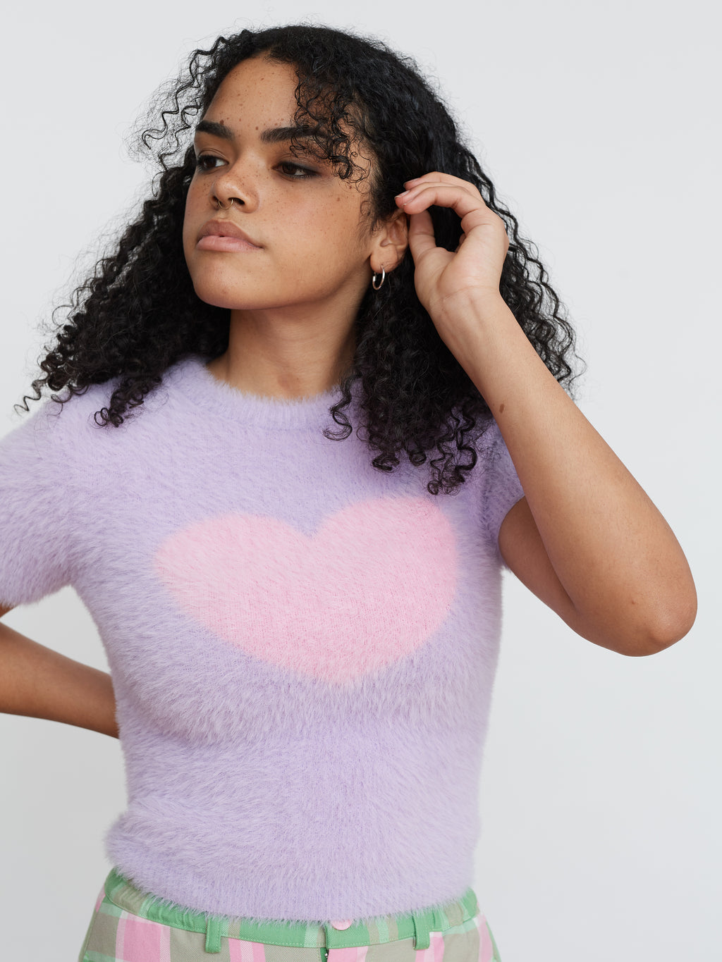 Heavy Heart Knitted Top
