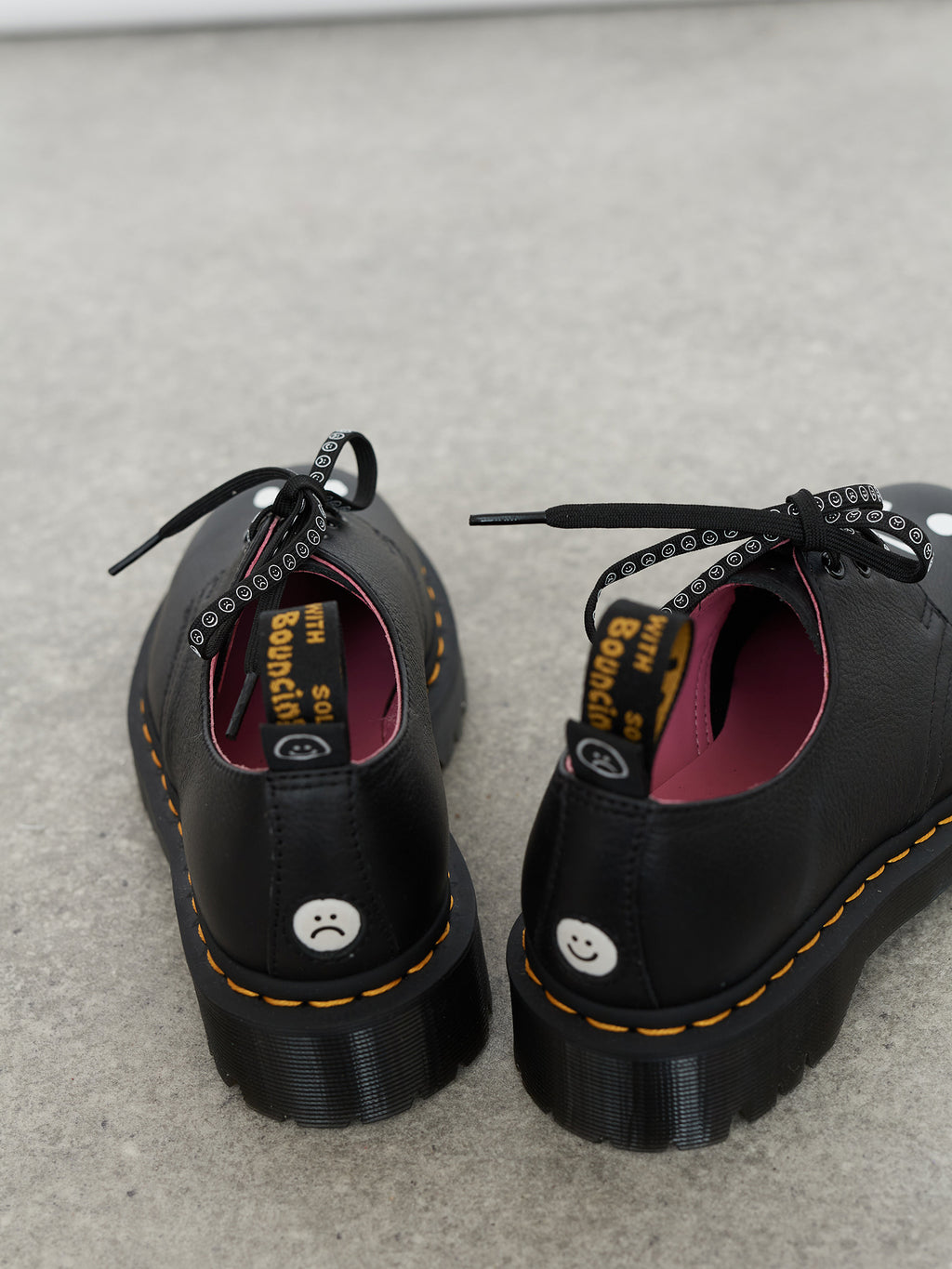 Dr. Martens x LO Bex Happy Sad Lace Up Shoes