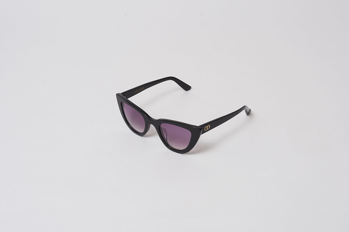 Lazy Oaf Black Dee Dee Sunglasses