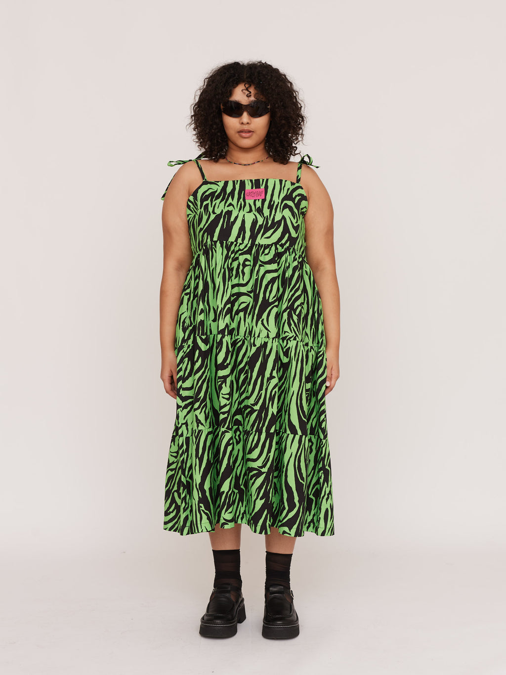 Lazy Tiger Smock Dress Lazy Oaf Lazy Tiger Smock Dress Lazy Oaf