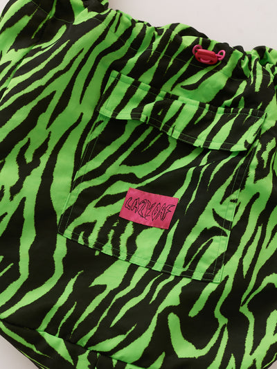 Lazy Tiger Drawstring Bag