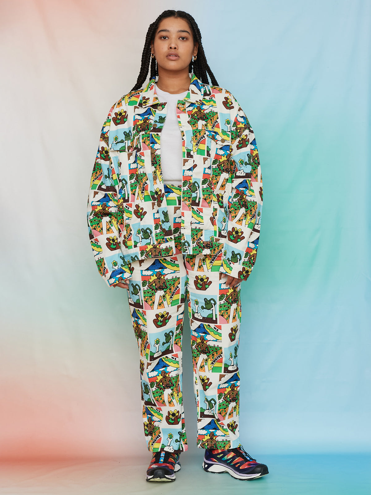 Lazy Oaf King Owusu Denim Jacket