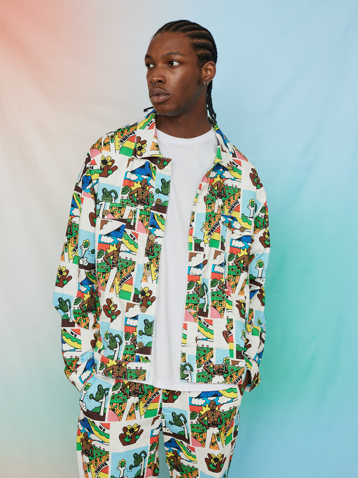 Lazy Oaf King Owusu Denim Jacket