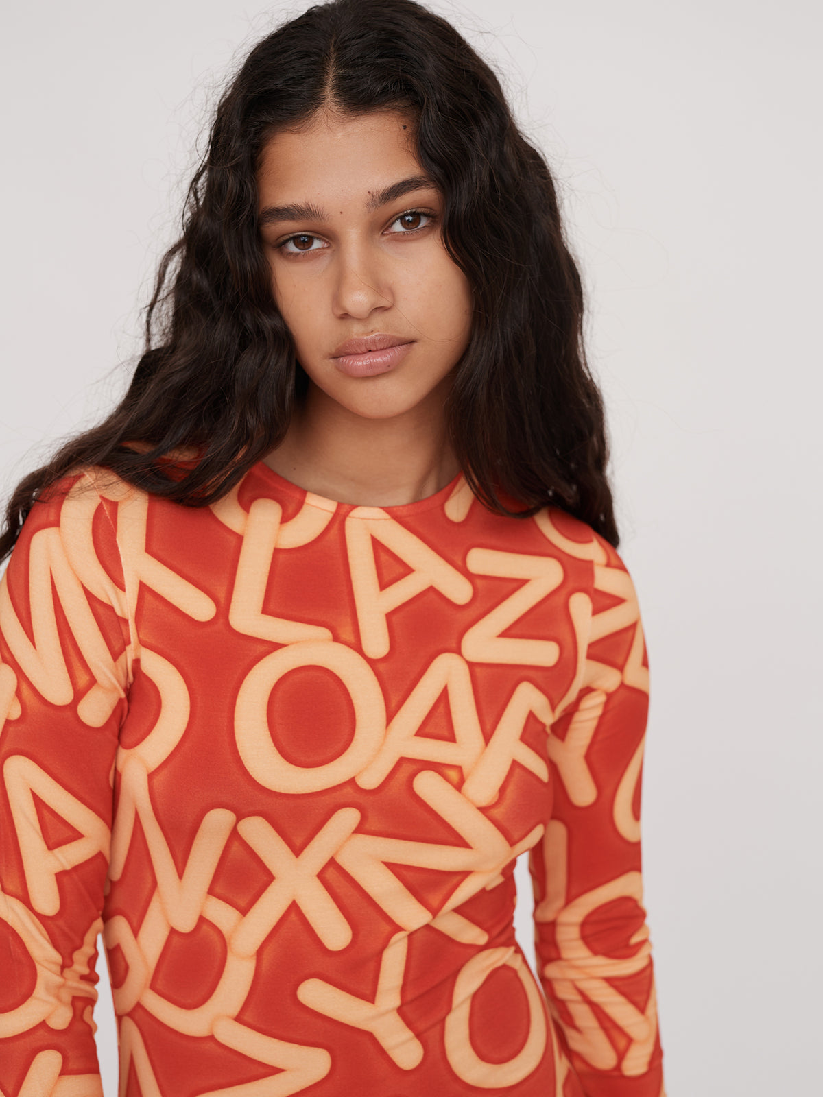 Alphabetti Fitted Dress