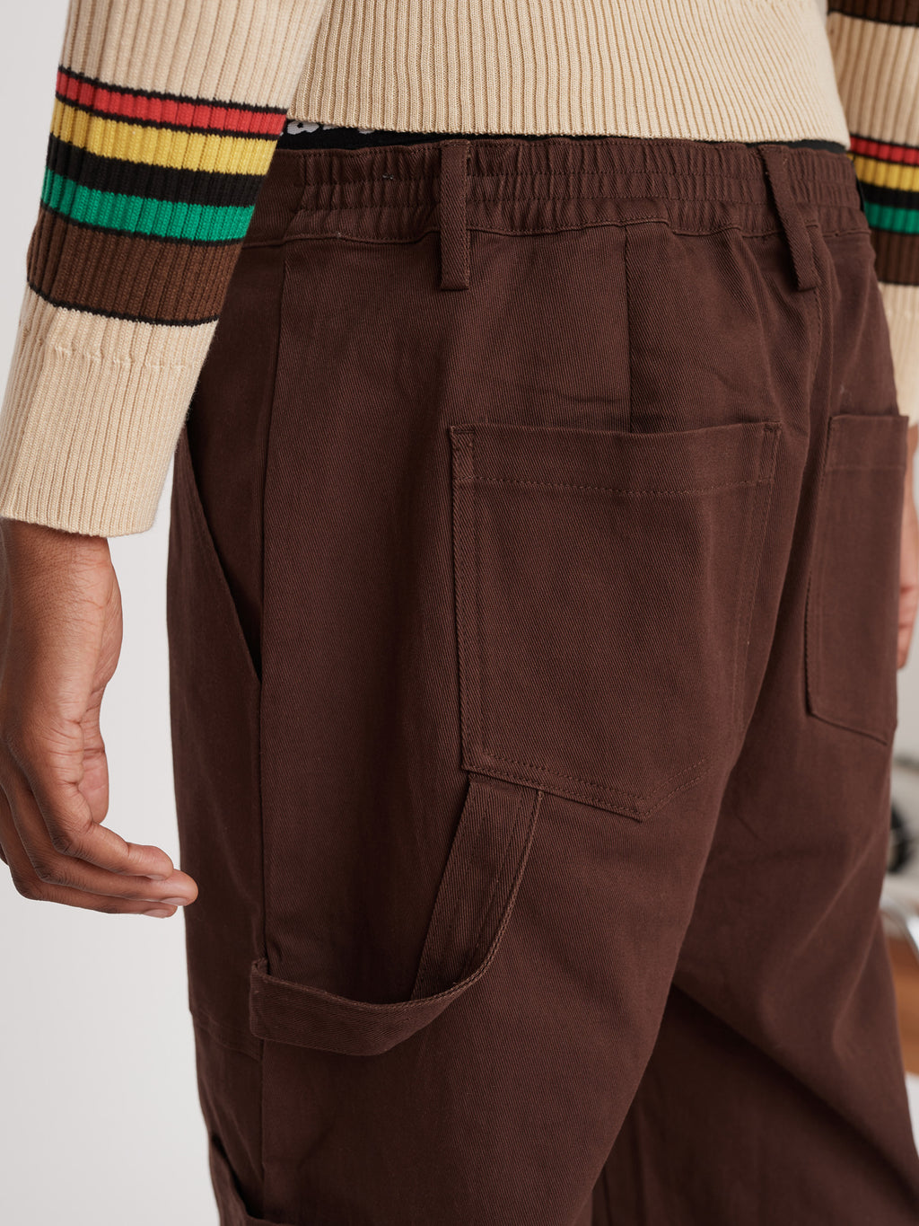 Smokey Brown Carpenter Pants