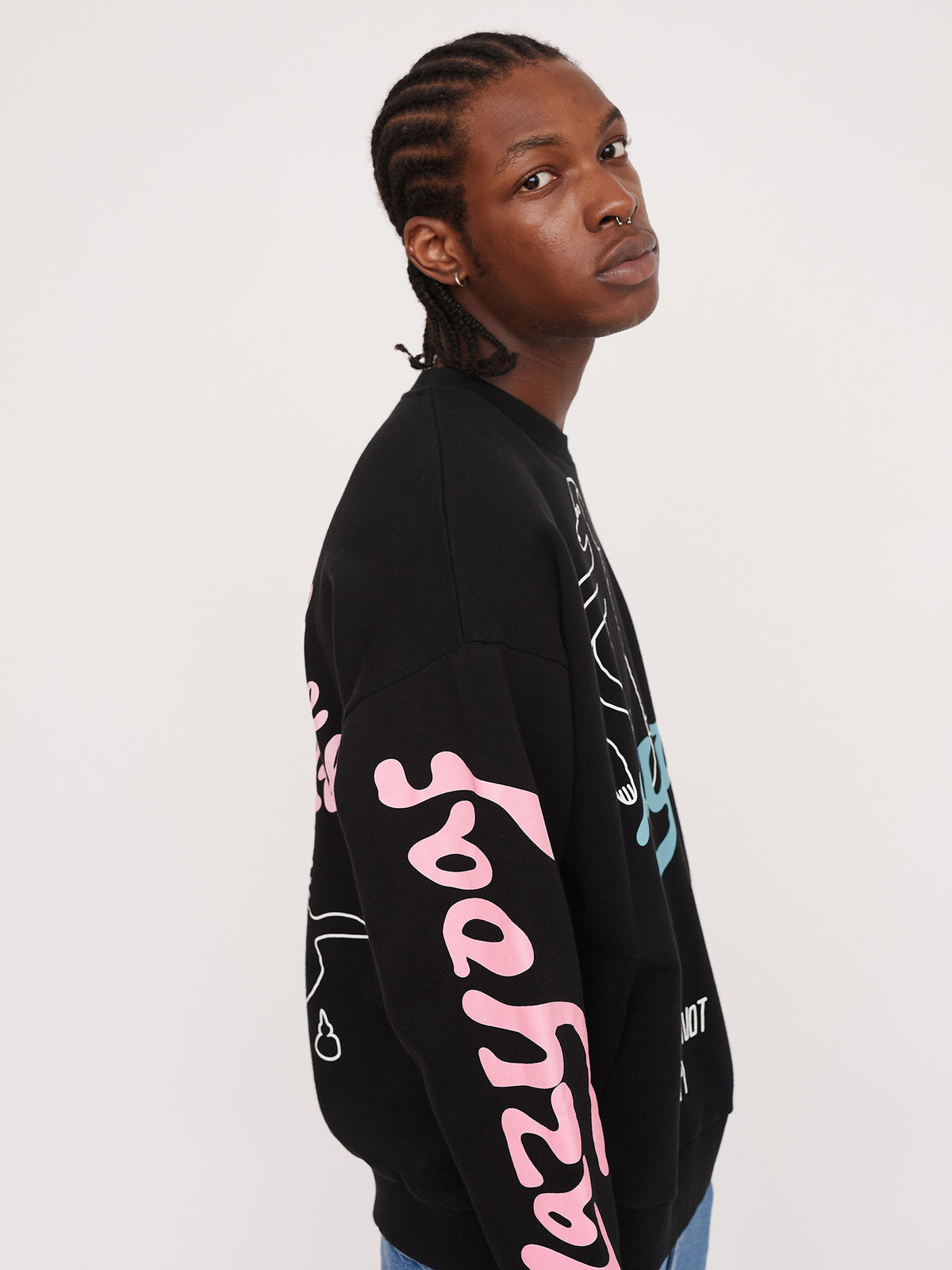 Black Why Not Sweatshirt