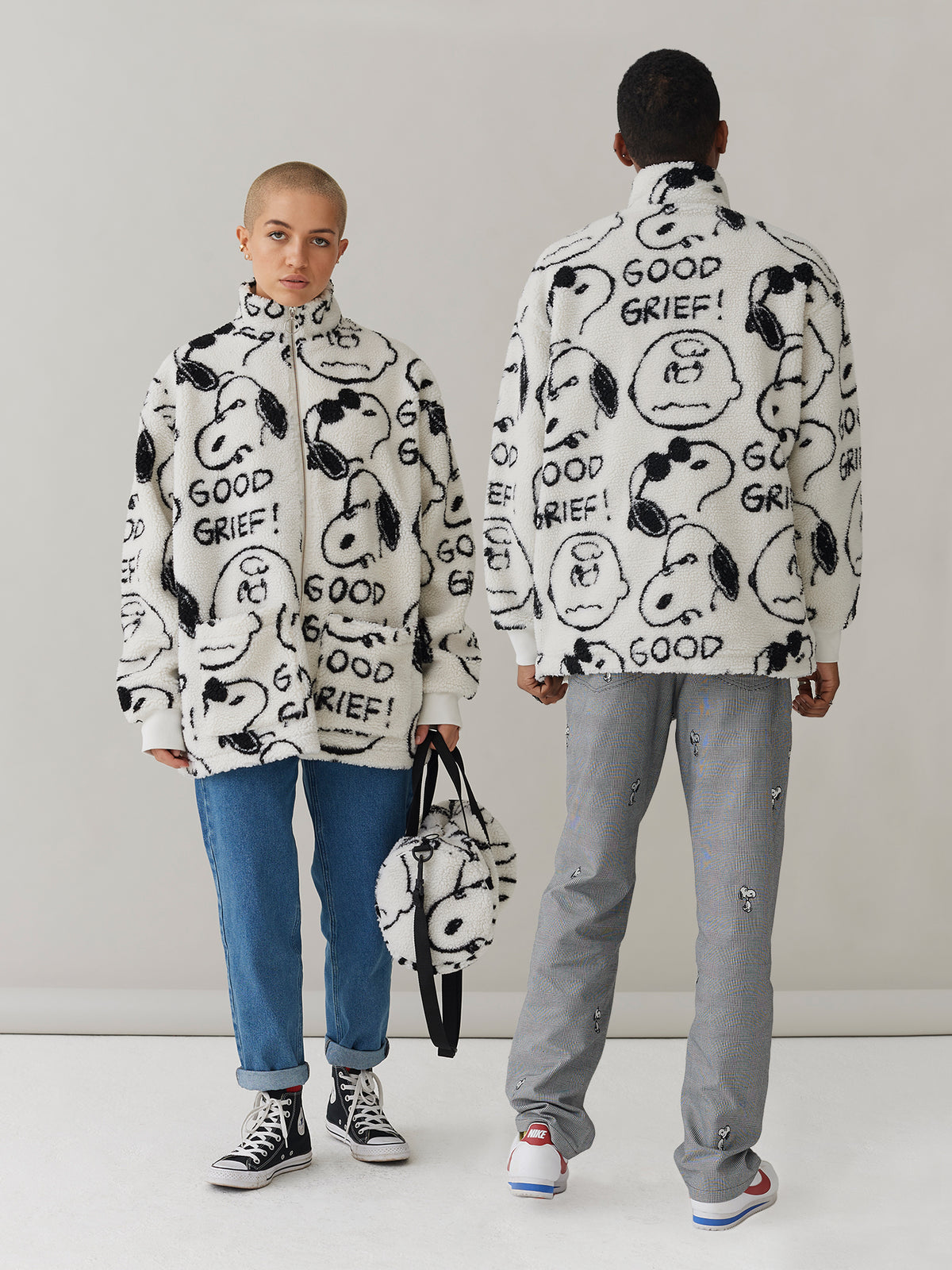 Lazy Oaf x Peanuts Good Grief Fleece