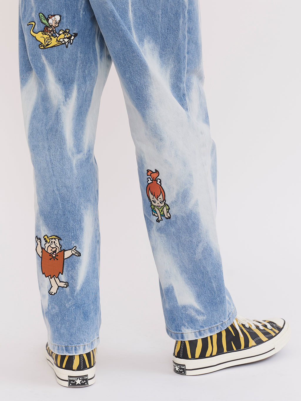 Lazy Oaf x The Flintstones Unisex Bedrock Jeans