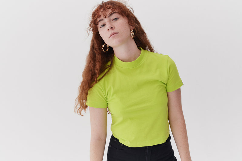 LO Lime Fitted T-shirt