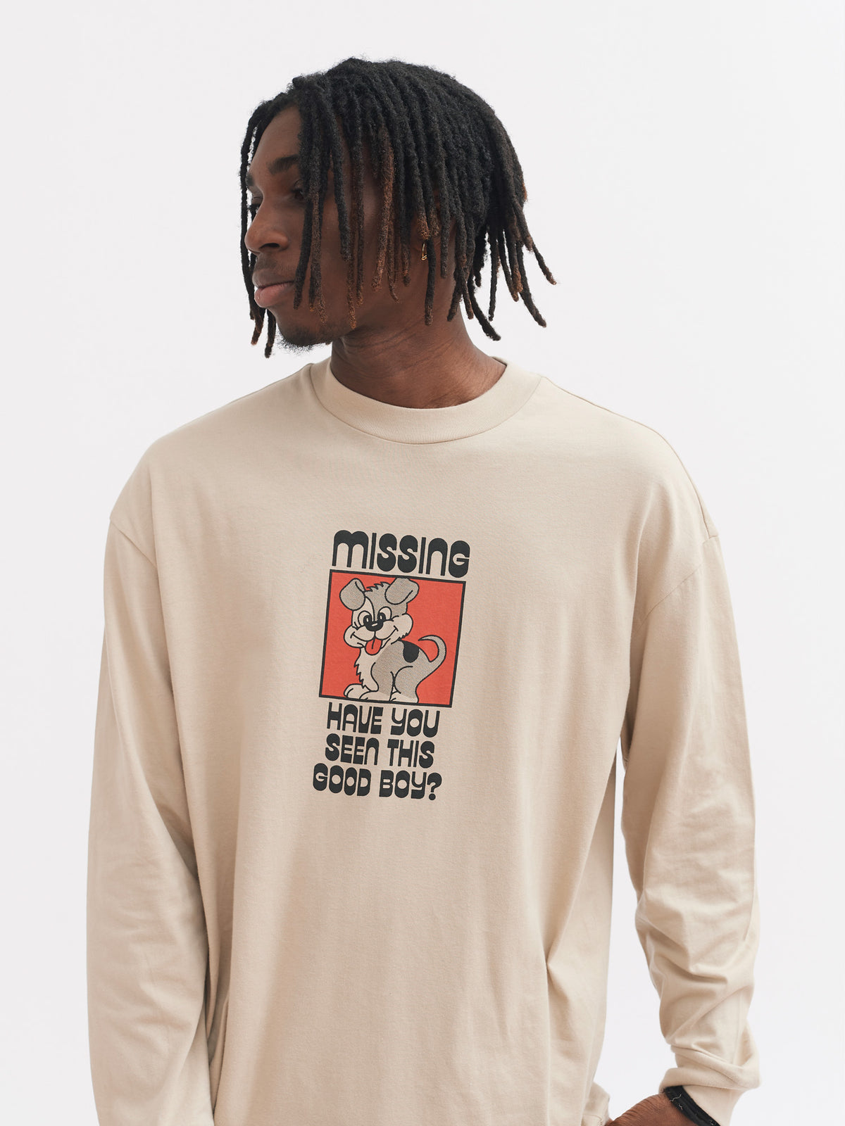 Lazy Oaf Good Boy Long Sleeve T-Shirt