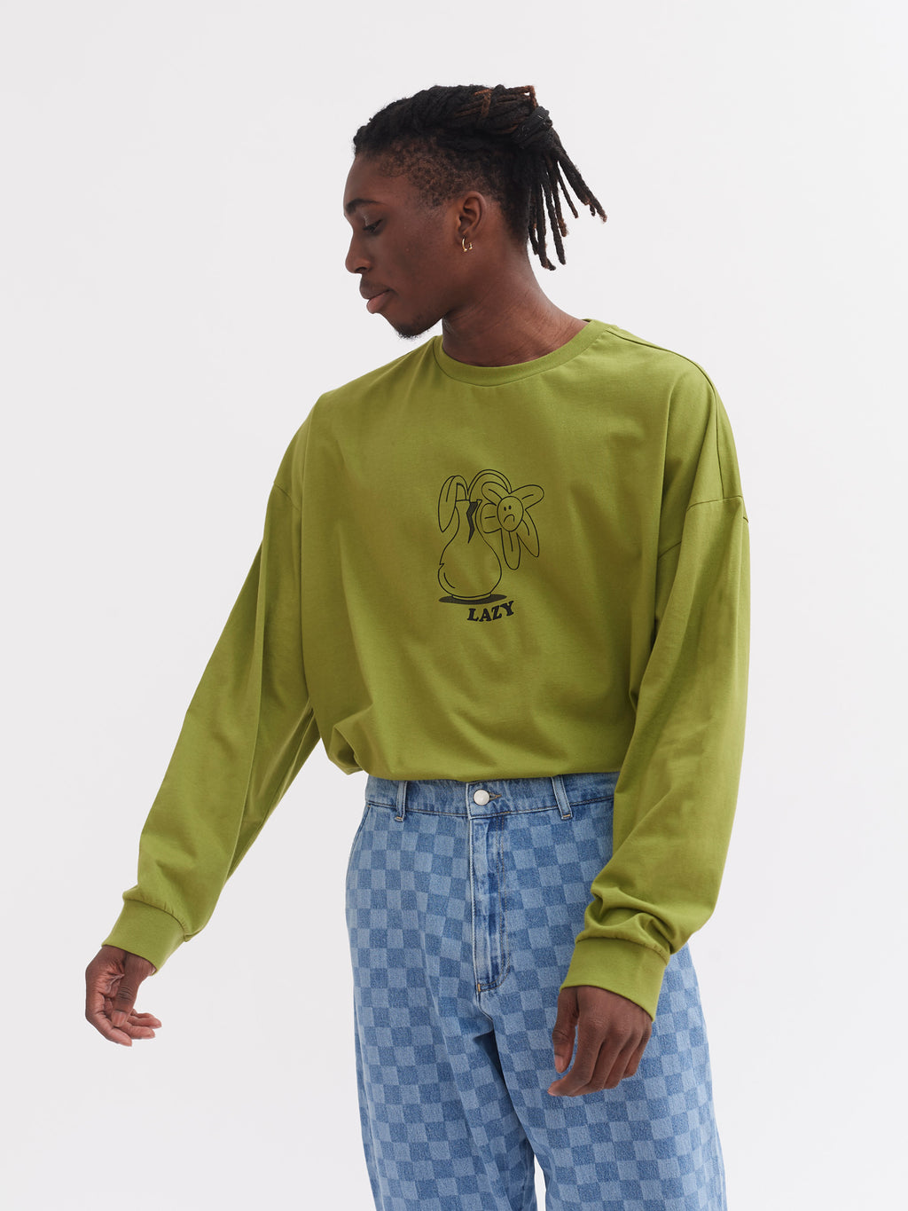 Lazy Oaf Oops Drop Sleeve T-Shirt