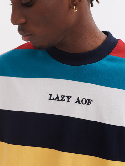 Lazy Oaf Oops Stripey Long Sleeve T-Shirt