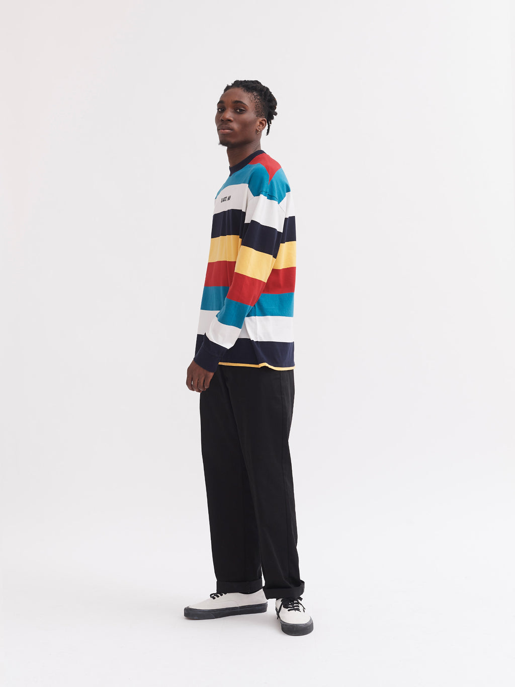 Lazy Oaf Oops Stripey Long Sleeve T-Shirt
