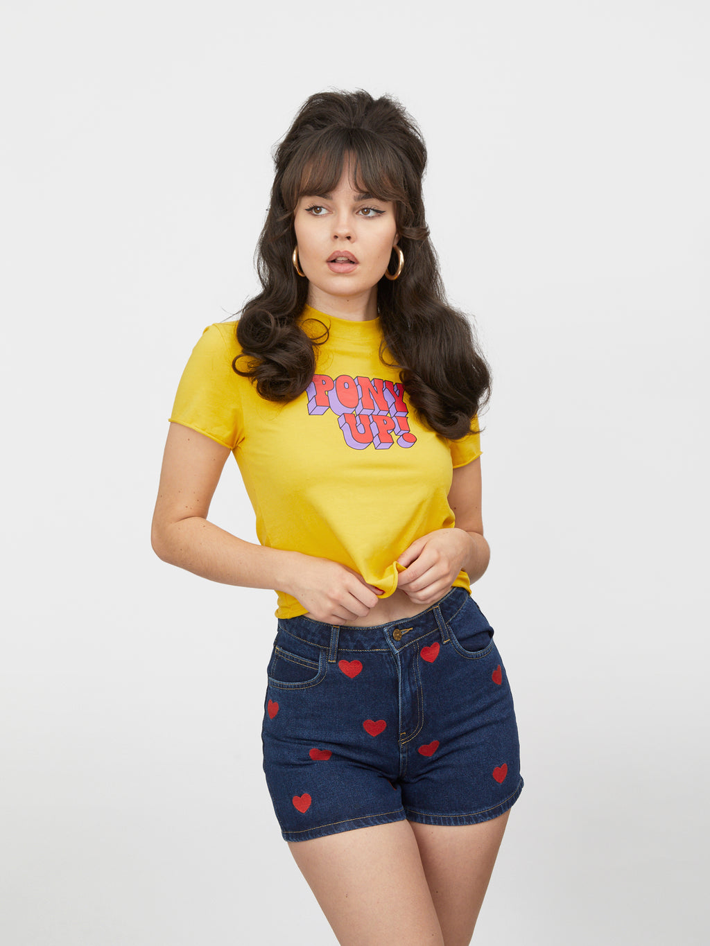 Lazy Oaf Pony Up Fitted Tee