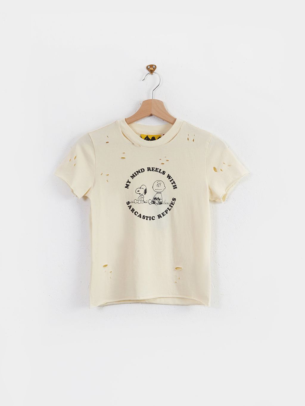 Lazy Oaf x Peanuts Fitted T-Shirt
