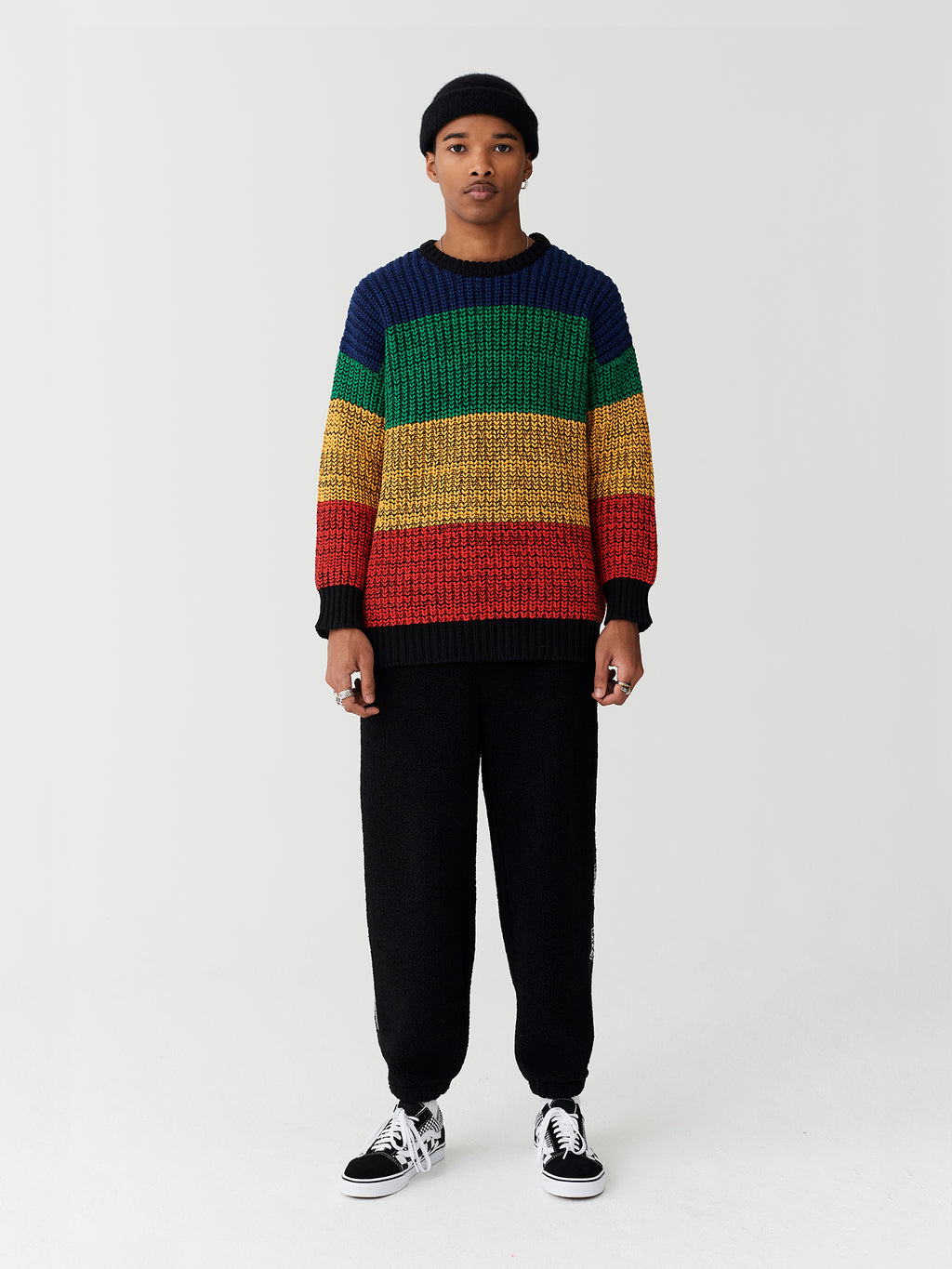 Lazy Oaf Rainbow Knitted Jumper