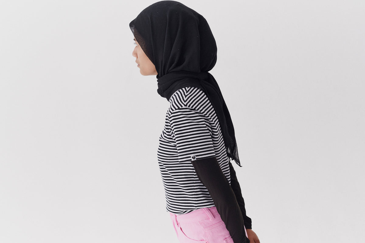 LO Stripe Fitted Tee