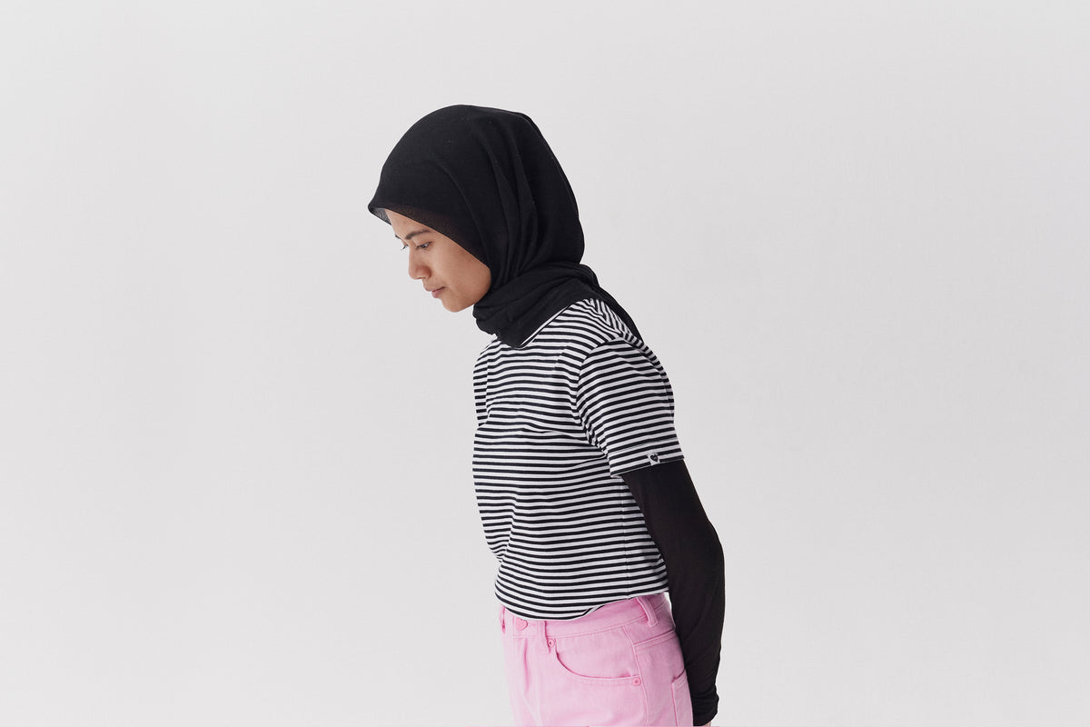 LO Stripe Fitted Tee