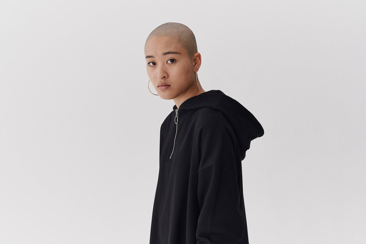 LO Zip Hoodie Dress