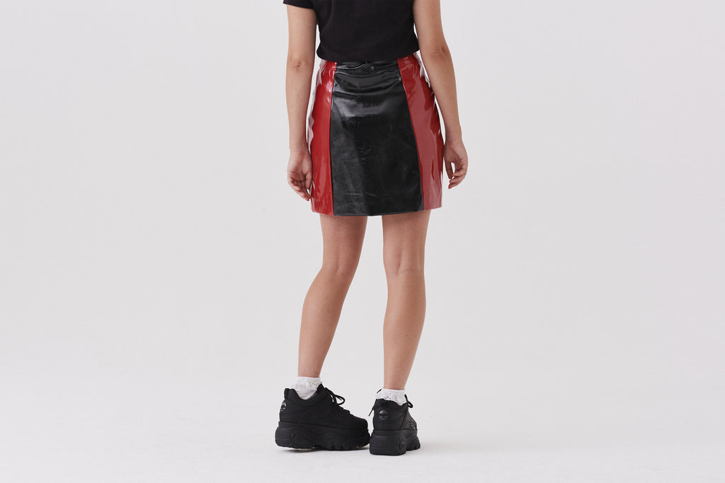 Lazy Oaf Zip Panel Skirt
